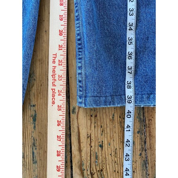 Gap Baggy Blue Jeans Mens Denim Relaxed Fit Classic 5-Pocket Medium Wash Vintage - Picture 7 of 7